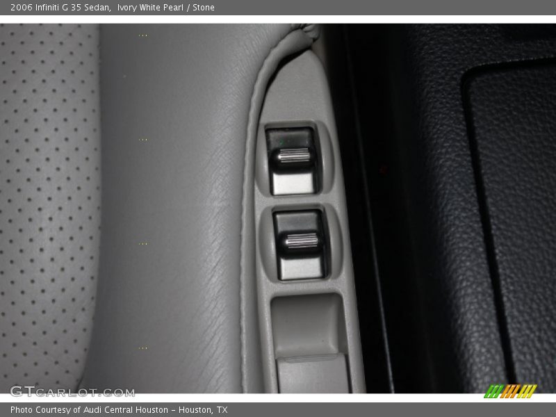 Ivory White Pearl / Stone 2006 Infiniti G 35 Sedan