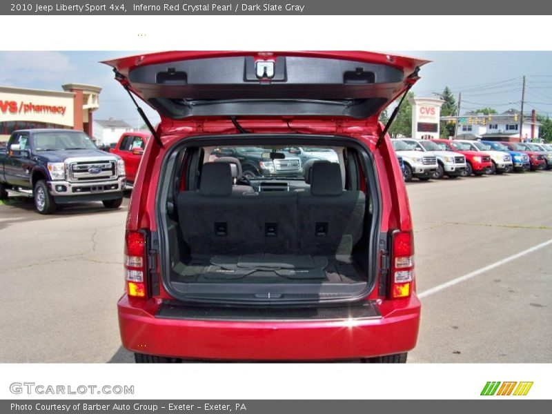 Inferno Red Crystal Pearl / Dark Slate Gray 2010 Jeep Liberty Sport 4x4