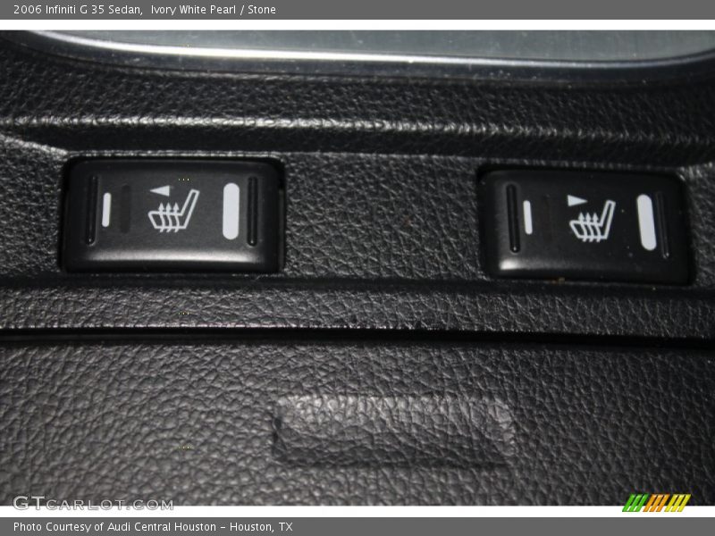 Ivory White Pearl / Stone 2006 Infiniti G 35 Sedan