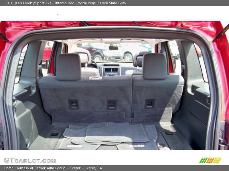 Inferno Red Crystal Pearl / Dark Slate Gray 2010 Jeep Liberty Sport 4x4
