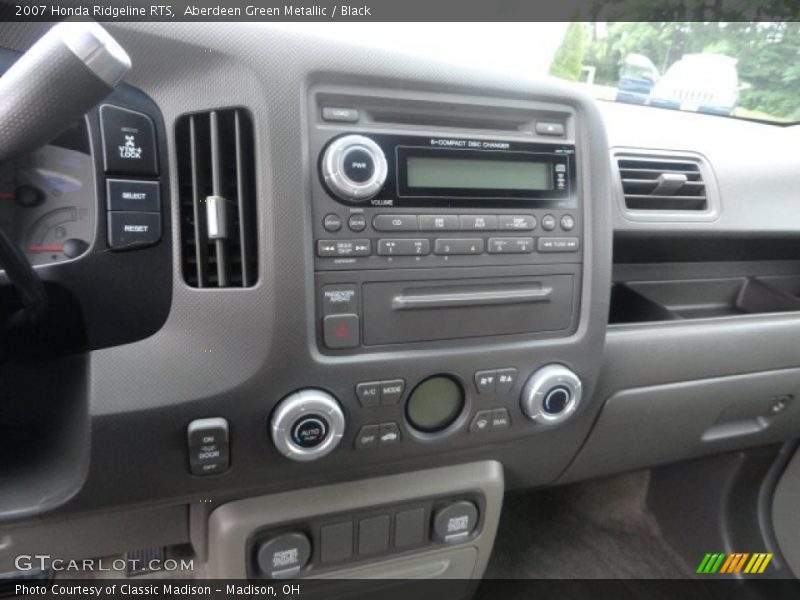 Aberdeen Green Metallic / Black 2007 Honda Ridgeline RTS