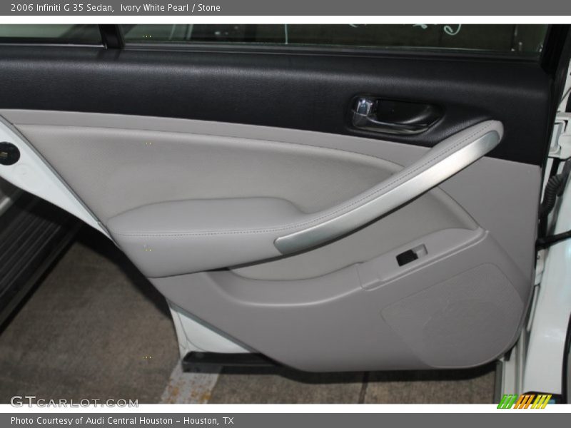 Ivory White Pearl / Stone 2006 Infiniti G 35 Sedan