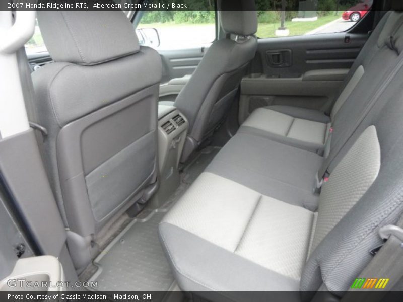 Aberdeen Green Metallic / Black 2007 Honda Ridgeline RTS
