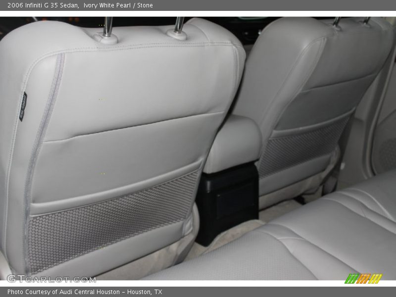 Ivory White Pearl / Stone 2006 Infiniti G 35 Sedan