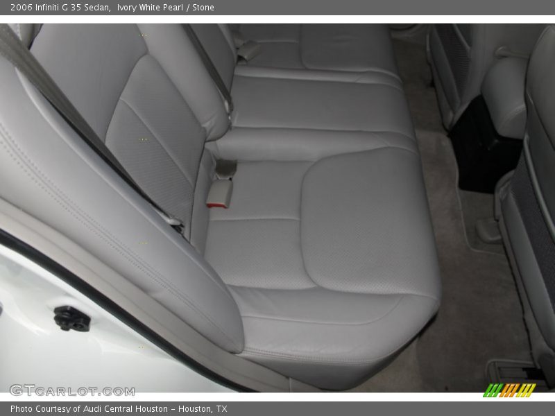 Ivory White Pearl / Stone 2006 Infiniti G 35 Sedan