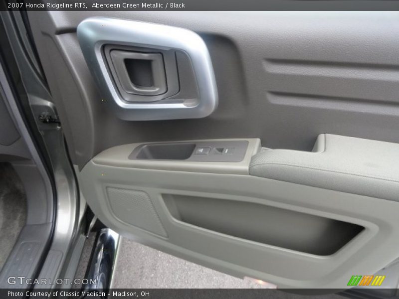 Aberdeen Green Metallic / Black 2007 Honda Ridgeline RTS