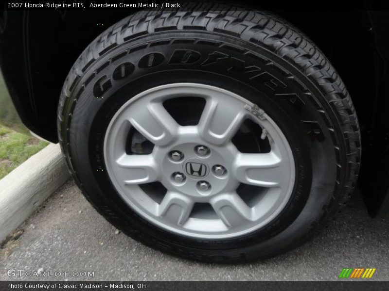 Aberdeen Green Metallic / Black 2007 Honda Ridgeline RTS