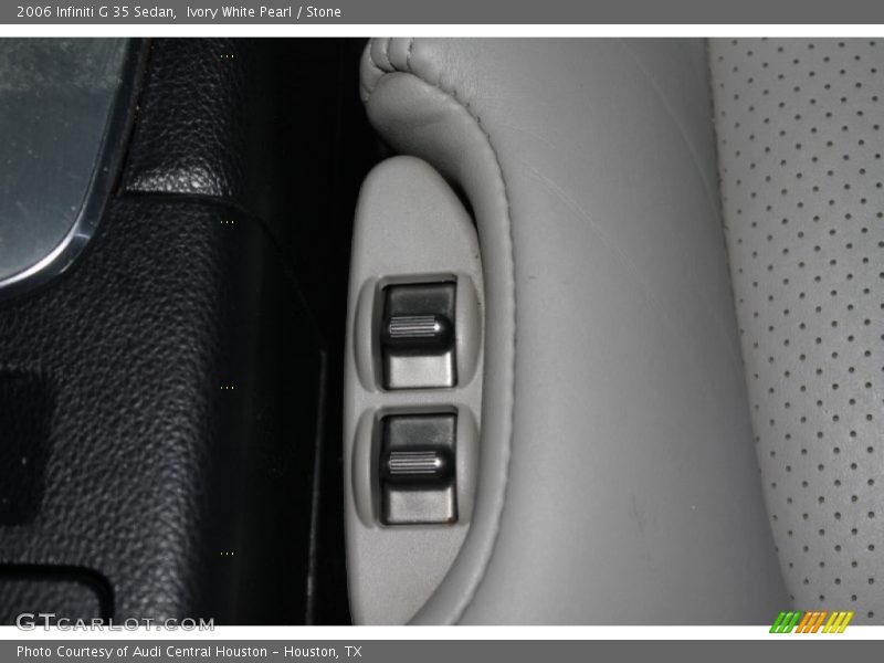 Ivory White Pearl / Stone 2006 Infiniti G 35 Sedan