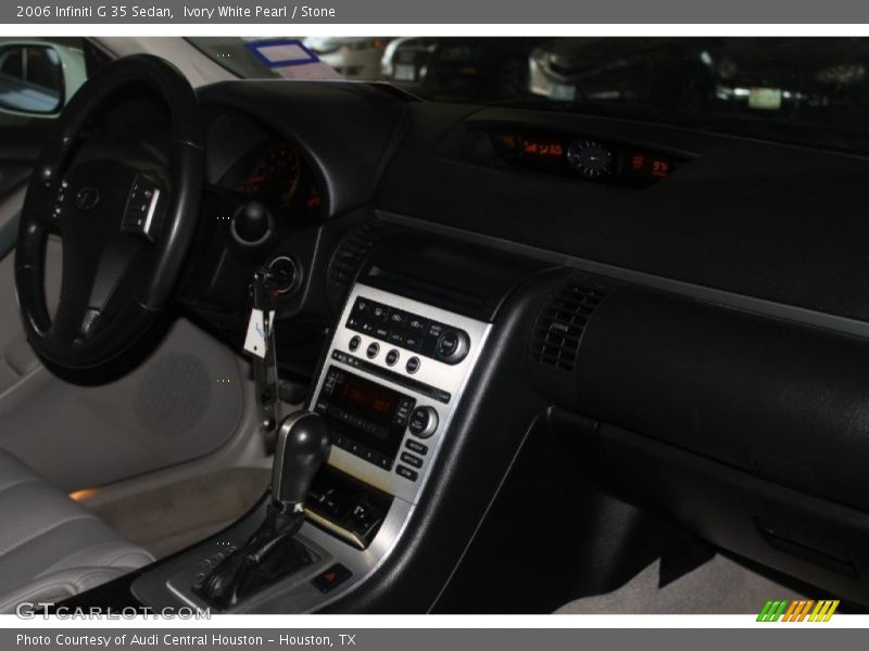 Ivory White Pearl / Stone 2006 Infiniti G 35 Sedan