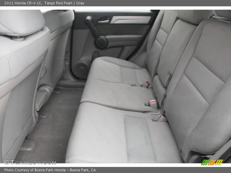 Rear Seat of 2011 CR-V LX