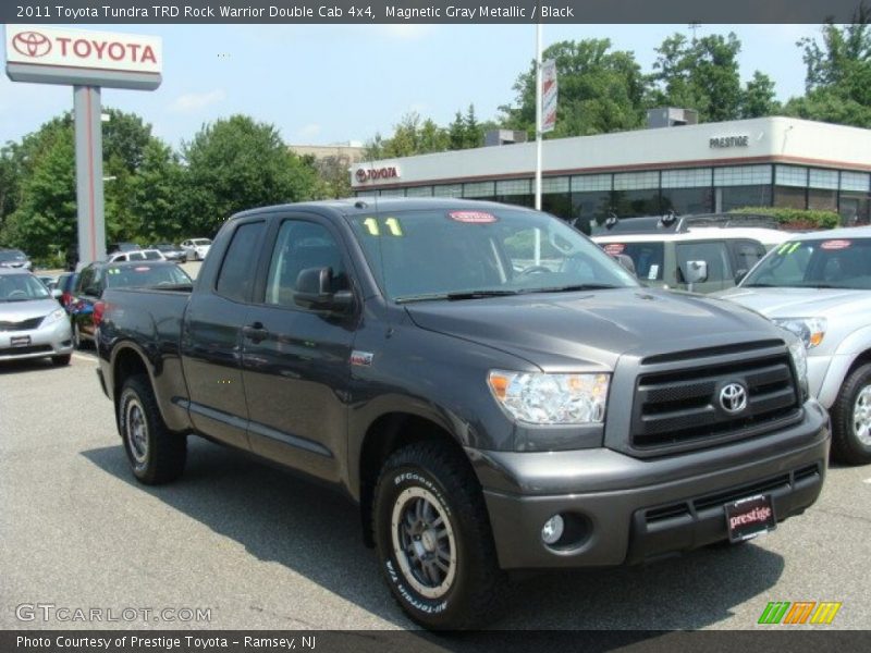 Magnetic Gray Metallic / Black 2011 Toyota Tundra TRD Rock Warrior Double Cab 4x4