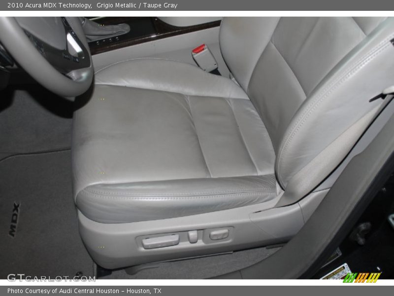 Grigio Metallic / Taupe Gray 2010 Acura MDX Technology