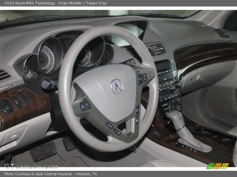 Grigio Metallic / Taupe Gray 2010 Acura MDX Technology