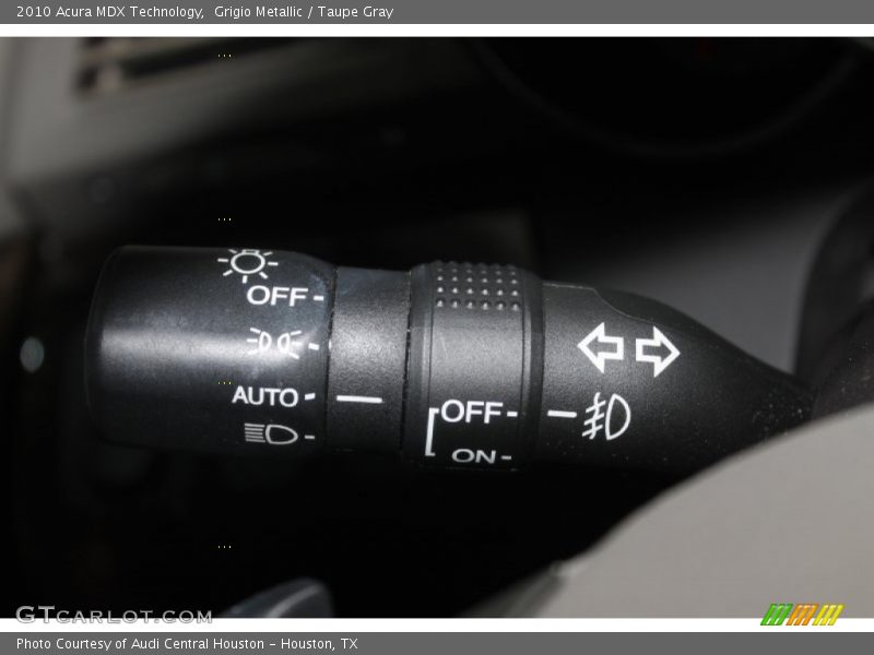 Grigio Metallic / Taupe Gray 2010 Acura MDX Technology