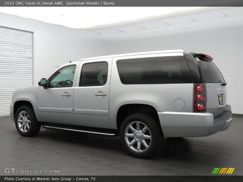 Quicksilver Metallic / Ebony 2013 GMC Yukon XL Denali AWD