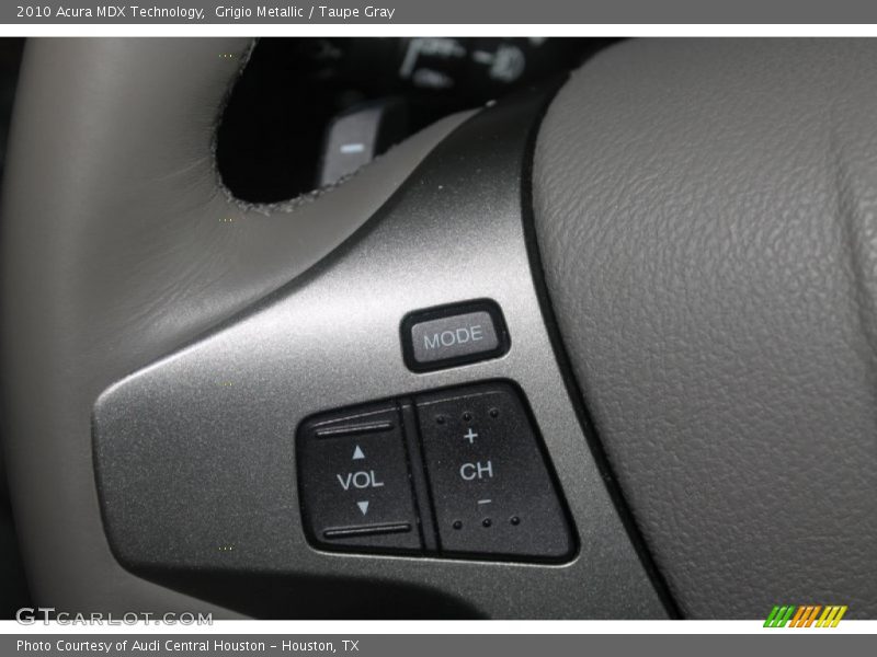 Grigio Metallic / Taupe Gray 2010 Acura MDX Technology