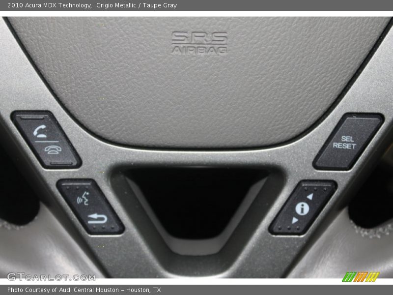 Grigio Metallic / Taupe Gray 2010 Acura MDX Technology
