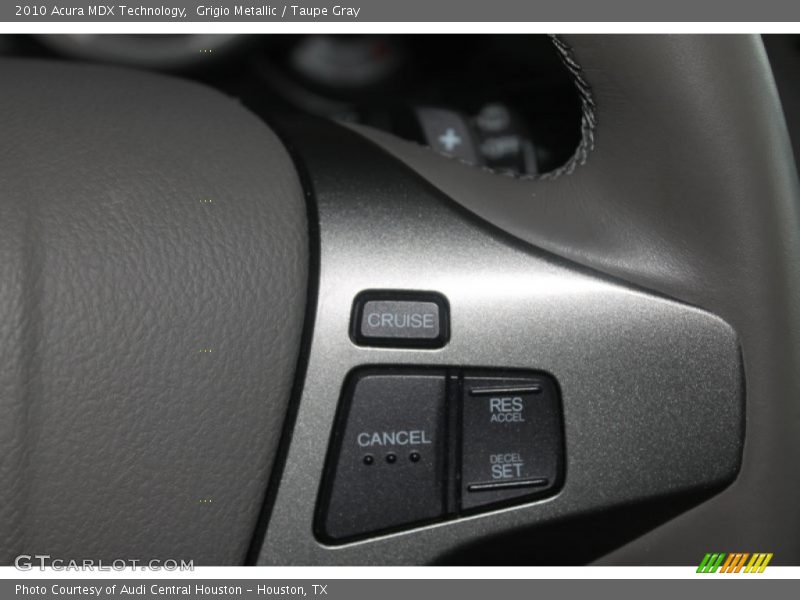 Grigio Metallic / Taupe Gray 2010 Acura MDX Technology
