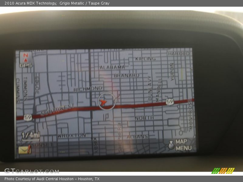 Grigio Metallic / Taupe Gray 2010 Acura MDX Technology