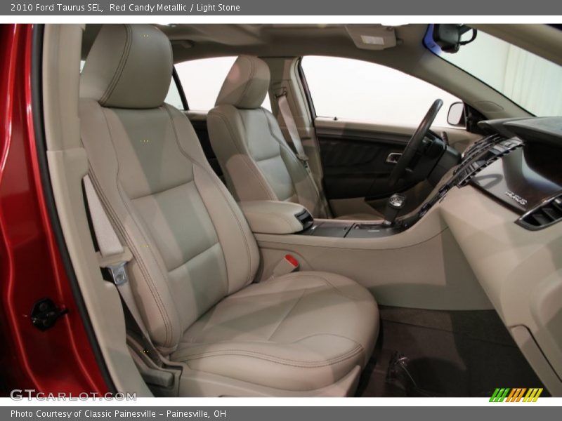 Front Seat of 2010 Taurus SEL