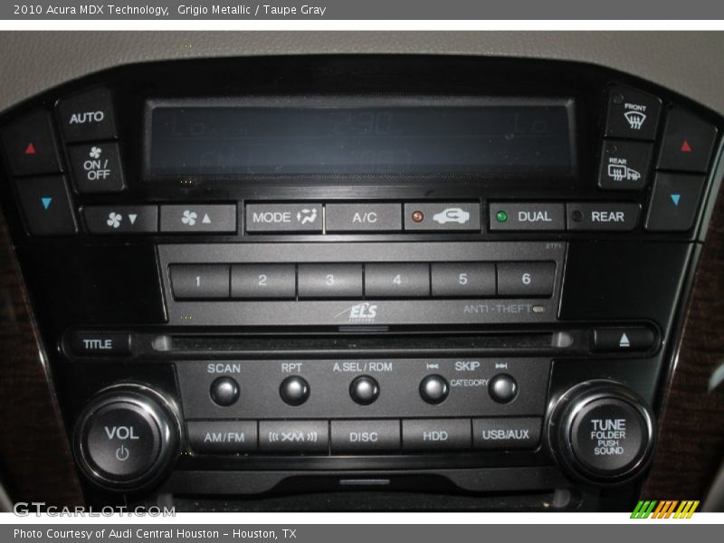 Grigio Metallic / Taupe Gray 2010 Acura MDX Technology