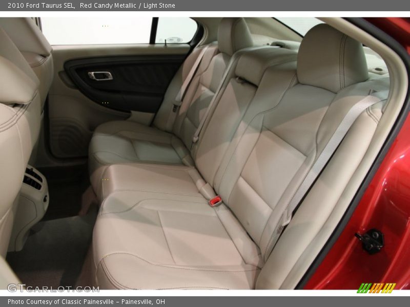 Rear Seat of 2010 Taurus SEL