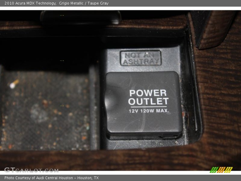 Grigio Metallic / Taupe Gray 2010 Acura MDX Technology