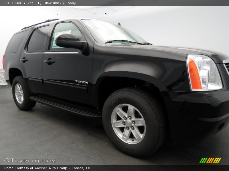 Onyx Black / Ebony 2013 GMC Yukon SLE