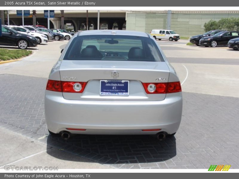 Satin Silver Metallic / Ebony 2005 Acura TSX Sedan