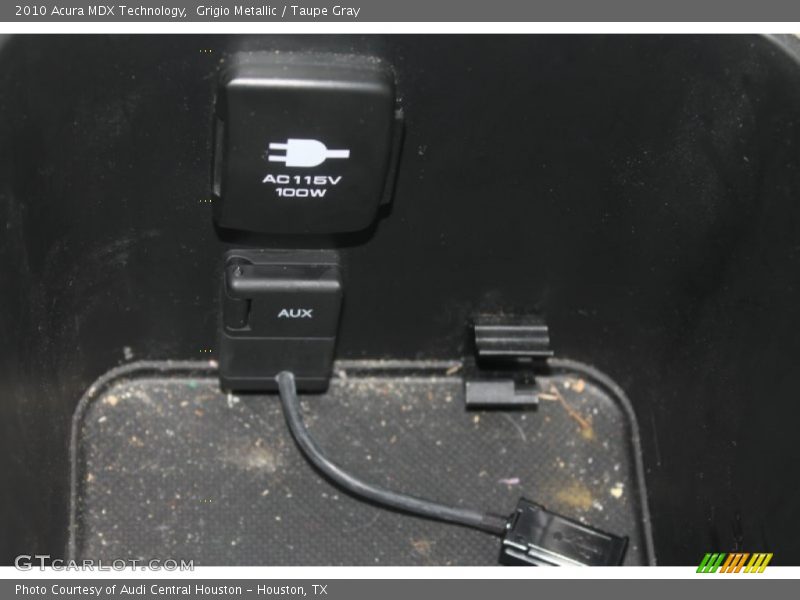 Grigio Metallic / Taupe Gray 2010 Acura MDX Technology