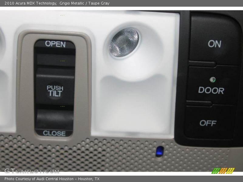 Grigio Metallic / Taupe Gray 2010 Acura MDX Technology
