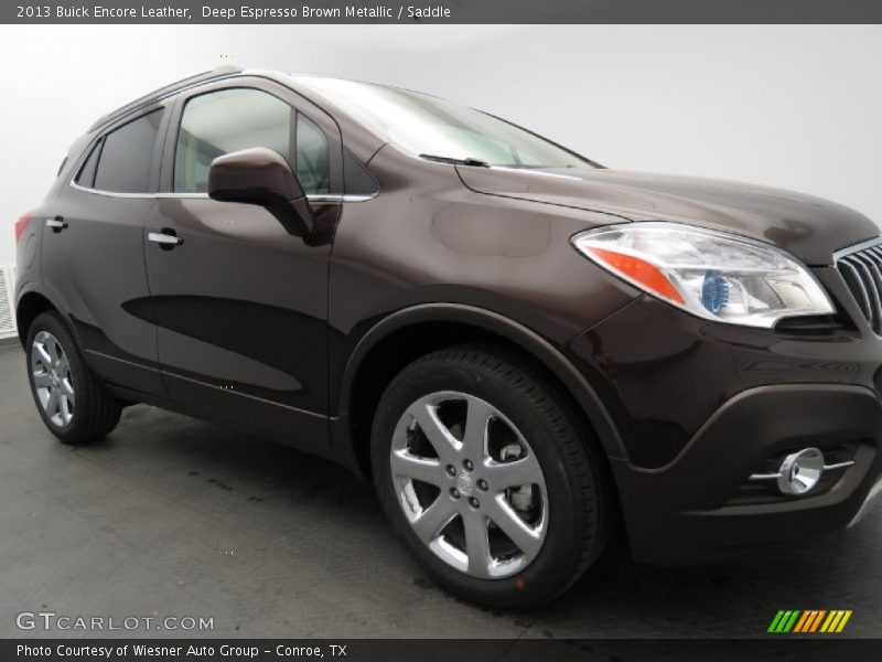Deep Espresso Brown Metallic / Saddle 2013 Buick Encore Leather