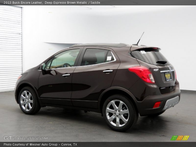 Deep Espresso Brown Metallic / Saddle 2013 Buick Encore Leather