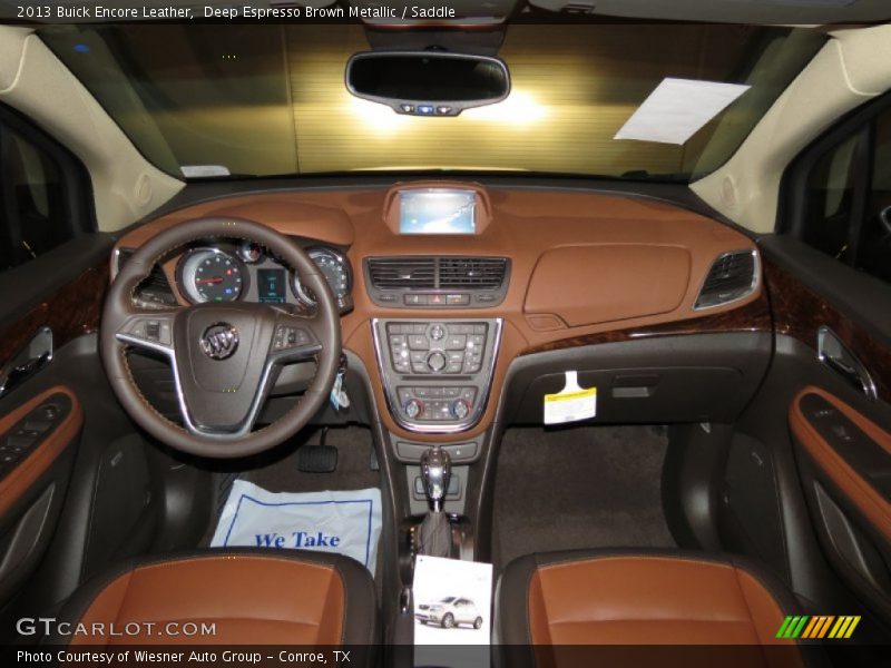 Deep Espresso Brown Metallic / Saddle 2013 Buick Encore Leather