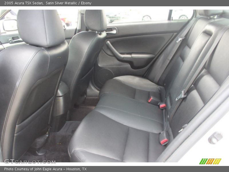 Satin Silver Metallic / Ebony 2005 Acura TSX Sedan