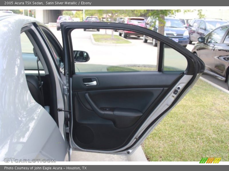 Satin Silver Metallic / Ebony 2005 Acura TSX Sedan