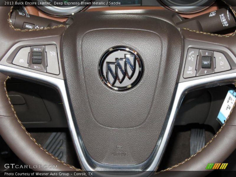 Controls of 2013 Encore Leather