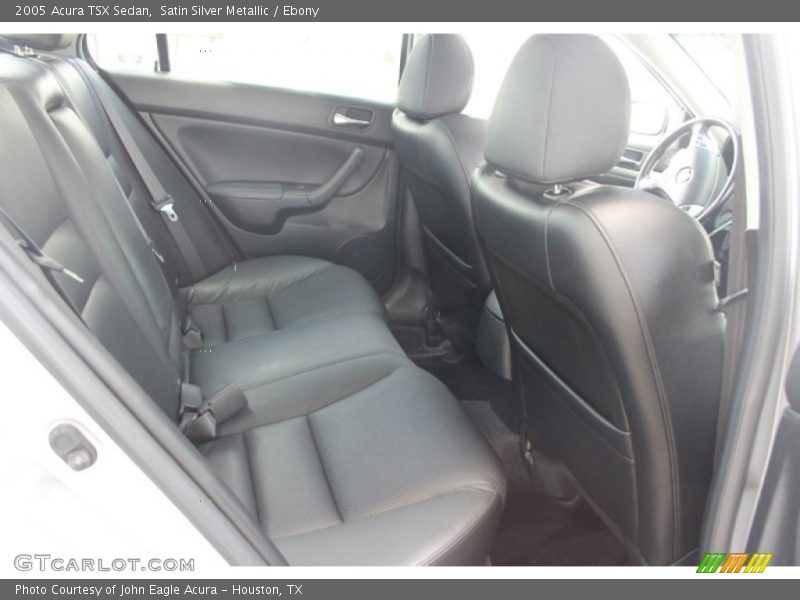 Satin Silver Metallic / Ebony 2005 Acura TSX Sedan