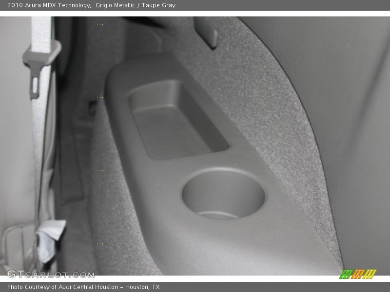 Grigio Metallic / Taupe Gray 2010 Acura MDX Technology