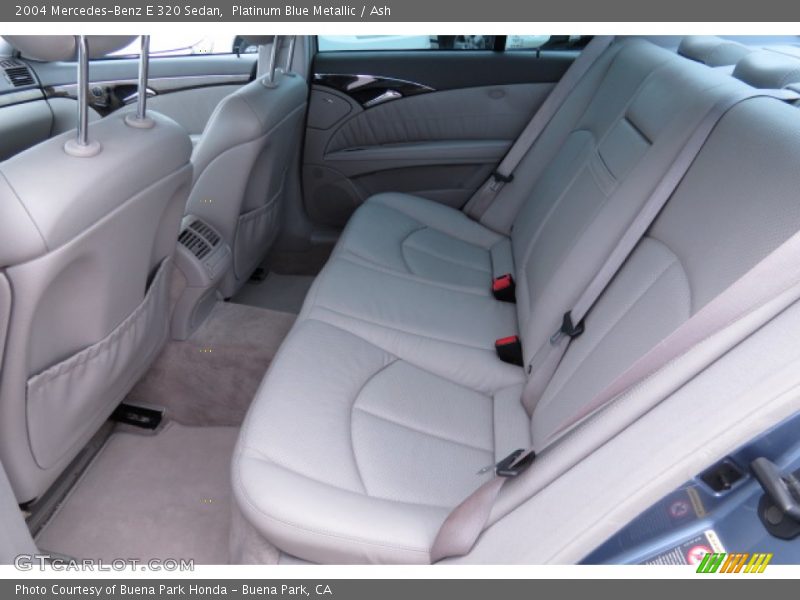 Platinum Blue Metallic / Ash 2004 Mercedes-Benz E 320 Sedan