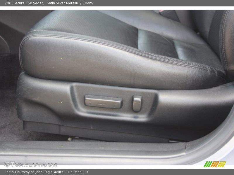 Satin Silver Metallic / Ebony 2005 Acura TSX Sedan