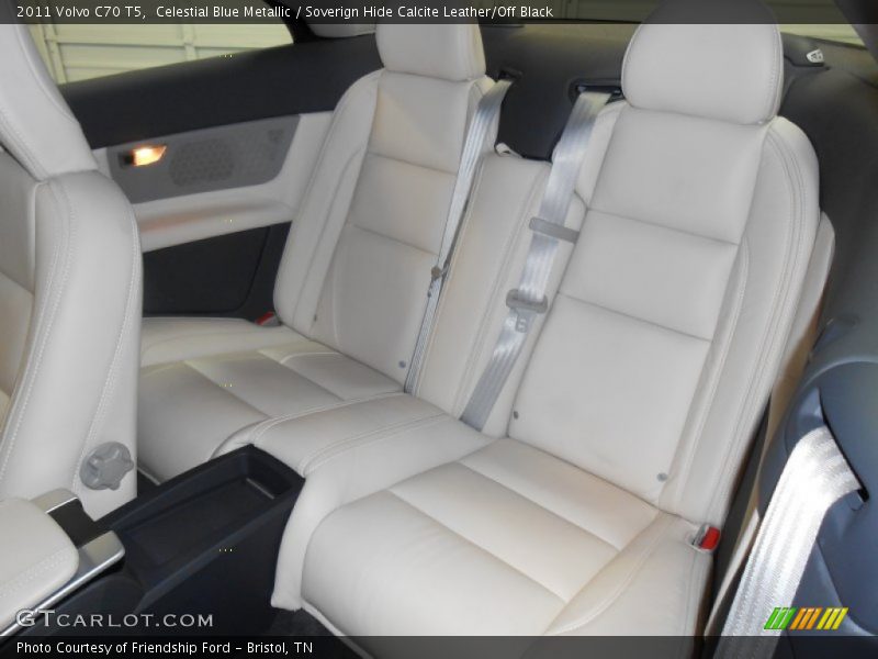 Celestial Blue Metallic / Soverign Hide Calcite Leather/Off Black 2011 Volvo C70 T5