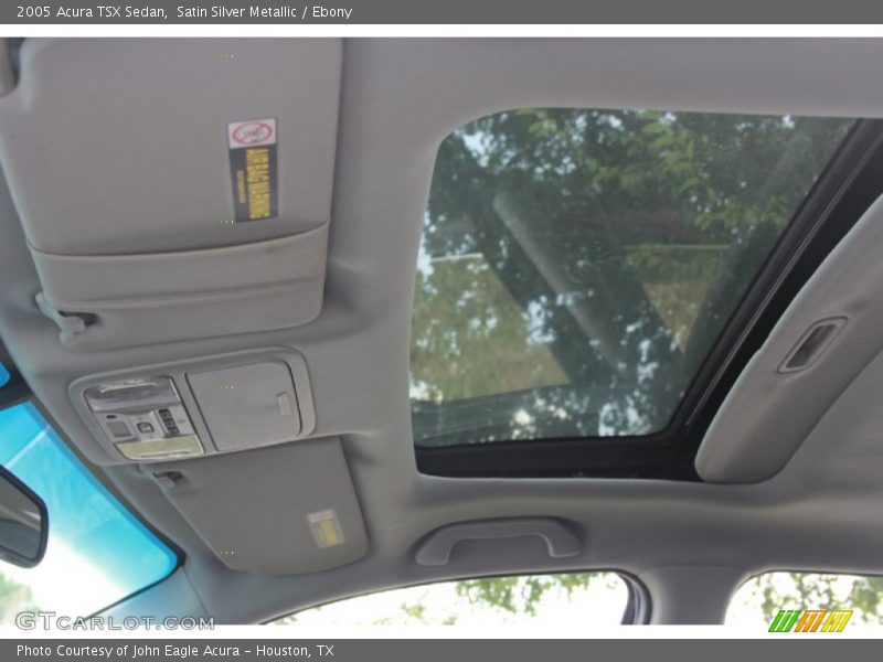 Satin Silver Metallic / Ebony 2005 Acura TSX Sedan