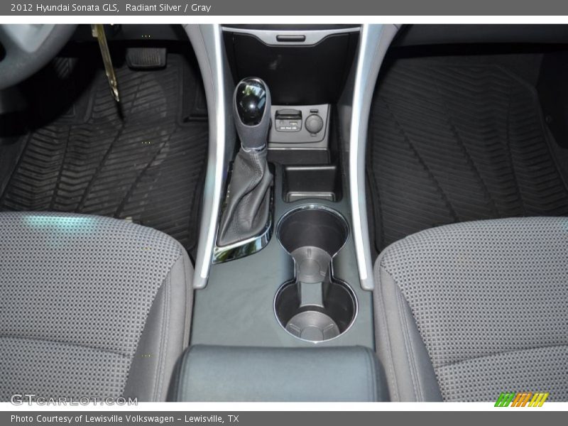 Radiant Silver / Gray 2012 Hyundai Sonata GLS