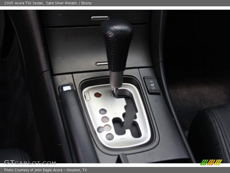 Satin Silver Metallic / Ebony 2005 Acura TSX Sedan
