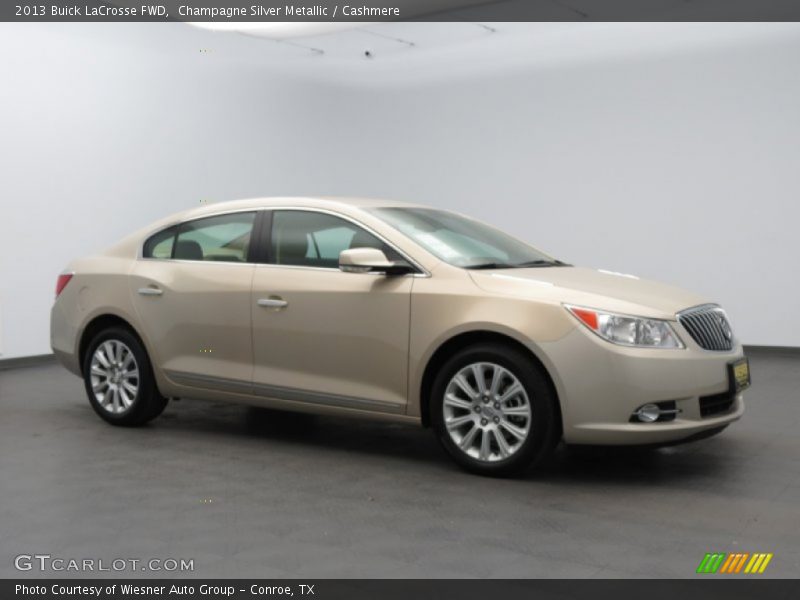 Champagne Silver Metallic / Cashmere 2013 Buick LaCrosse FWD