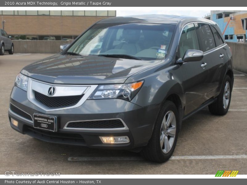 Grigio Metallic / Taupe Gray 2010 Acura MDX Technology