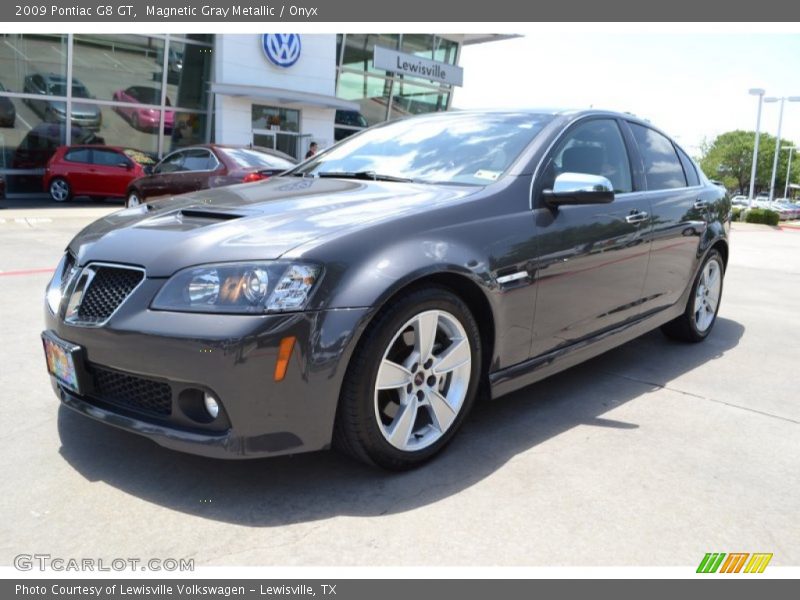 Magnetic Gray Metallic / Onyx 2009 Pontiac G8 GT