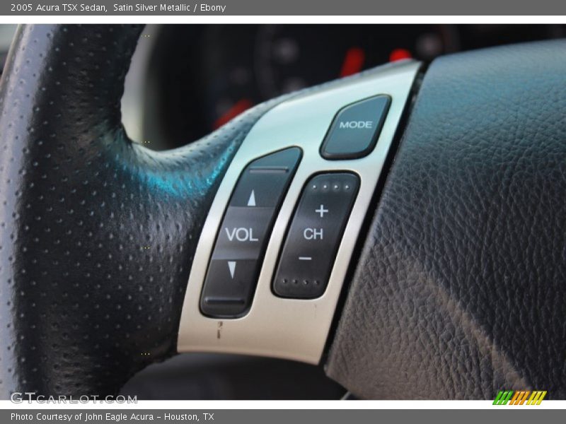 Satin Silver Metallic / Ebony 2005 Acura TSX Sedan