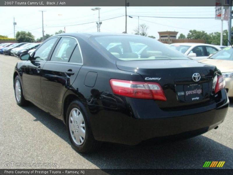 Black / Ash 2007 Toyota Camry LE
